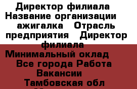 Директор филиала › Название организации ­ Zажигалка › Отрасль предприятия ­ Директор филиала › Минимальный оклад ­ 1 - Все города Работа » Вакансии   . Тамбовская обл.,Моршанск г.